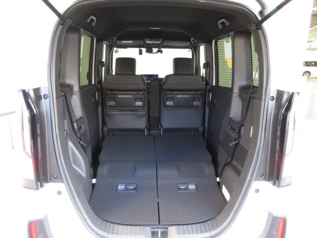 Ｎ－ＢＯＸカスタム ターボ　禁煙・デモＵＰ・９インチＣＯＮＮＥＣＴナビ・前後ドラレコ・ＥＴＣ・スマートキー・両側電動スライドドア・シートヒーター・パドルシフト・カーテンＳＲＳ・ホンダセンシング・パーキングセンサー・ＬＥＤ・アルミ（22枚目）