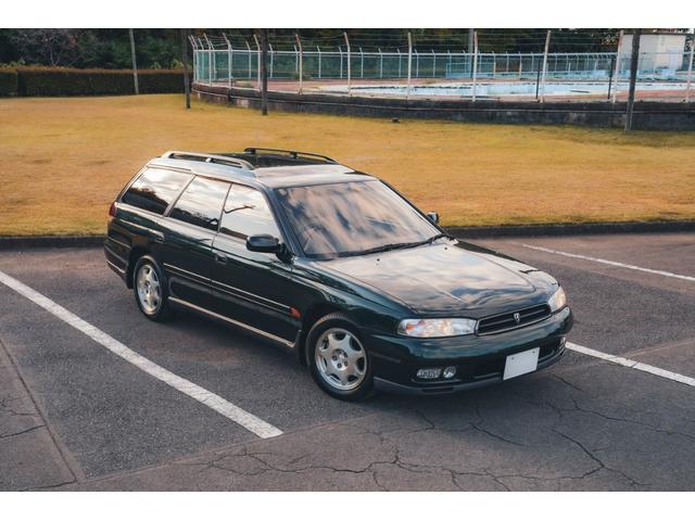 レガシィツーリングワゴン 250T 受注生産ベージュレザー クルーズコントロール デュアルSRS シートヒーター ビンテージグリーンマイカ(2枚目)