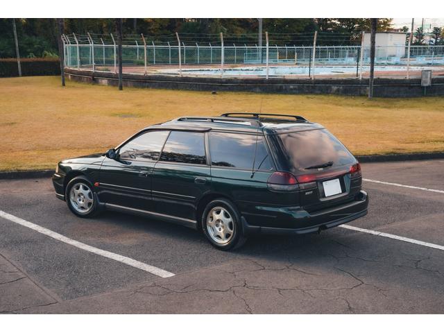 レガシィツーリングワゴン 250T 受注生産ベージュレザー クルーズコントロール デュアルSRS シートヒーター ビンテージグリーンマイカ(8枚目)