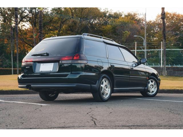 レガシィツーリングワゴン 250T 受注生産ベージュレザー クルーズコントロール デュアルSRS シートヒーター ビンテージグリーンマイカ(12枚目)