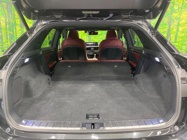 ＲＸ ＲＸ４５０ｈ　Ｆスポーツ　禁煙車　サンルーフ　ＴＲＤエアロ　純正１２型ナビ　全周囲カメラ　レーダークルーズ　電動リアゲート　レザーシート　全席シートヒーター　前席シートエアコン　コーナーセンサー　純正２０インチアルミ（12枚目）