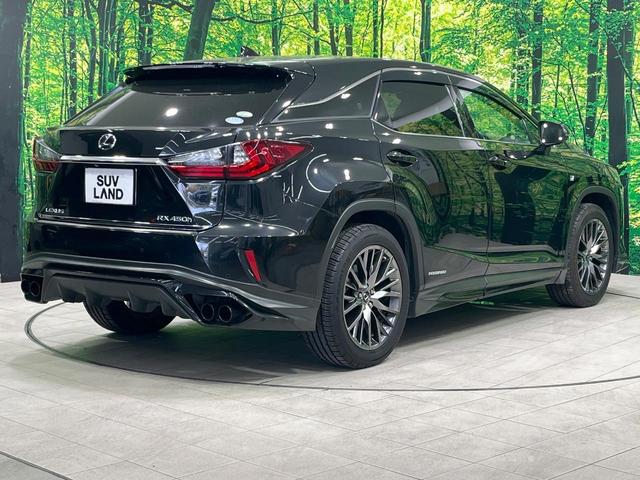 ＲＸ ＲＸ４５０ｈ　Ｆスポーツ　禁煙車　サンルーフ　ＴＲＤエアロ　純正１２型ナビ　全周囲カメラ　レーダークルーズ　電動リアゲート　レザーシート　全席シートヒーター　前席シートエアコン　コーナーセンサー　純正２０インチアルミ（19枚目）