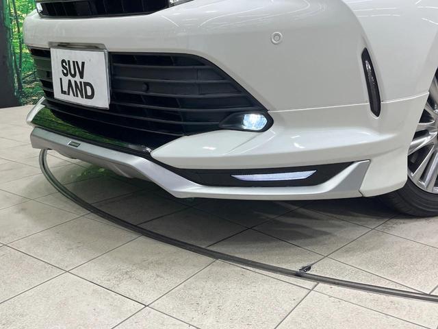ハリアー プレミアム 禁煙車 モデリスタエアロ 純正9型ナビ フルセグ バックカメラ セーフティセンス クリアランスソナー パワーシート 半革シート 電動リアゲート LEDヘッド&フォグ 純正18インチアルミ ETC(3枚目)