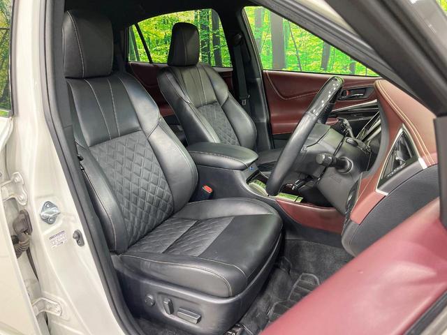 ハリアー プレミアム 禁煙車 モデリスタエアロ 純正9型ナビ フルセグ バックカメラ セーフティセンス クリアランスソナー パワーシート 半革シート 電動リアゲート LEDヘッド&フォグ 純正18インチアルミ ETC(9枚目)