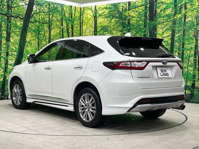 ハリアー プレミアム 禁煙車 モデリスタエアロ 純正9型ナビ フルセグ バックカメラ セーフティセンス クリアランスソナー パワーシート 半革シート 電動リアゲート LEDヘッド&フォグ 純正18インチアルミ ETC(27枚目)