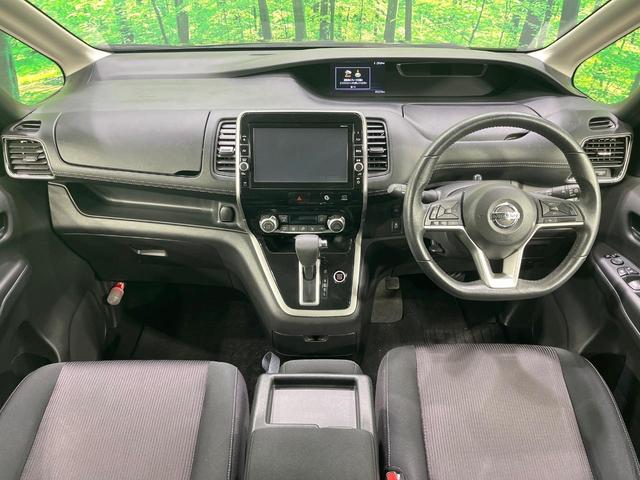 セレナ ハイウェイスター Vセレクション 禁煙車 両側電動ドア 純正SDナビ 後席モニター 全周囲カメラ 衝突被害軽減システム コーナーセンサー LEDヘッド ビルトインETC クルコン パークアシスト オートライト オートエアコン(2枚目)