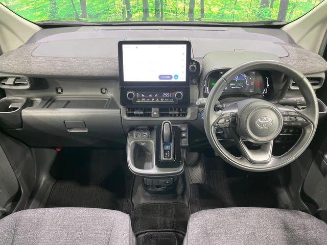 シエンタ ハイブリッドZ 禁煙車 純正10型ナビ 全周囲カメラ フルセグ 両側電動ドア ブラインドスポットモニター レーダークルーズ セーフティセンス コーナーセンサー 100V電源 LEDヘッド ETC スマートキー(2枚目)