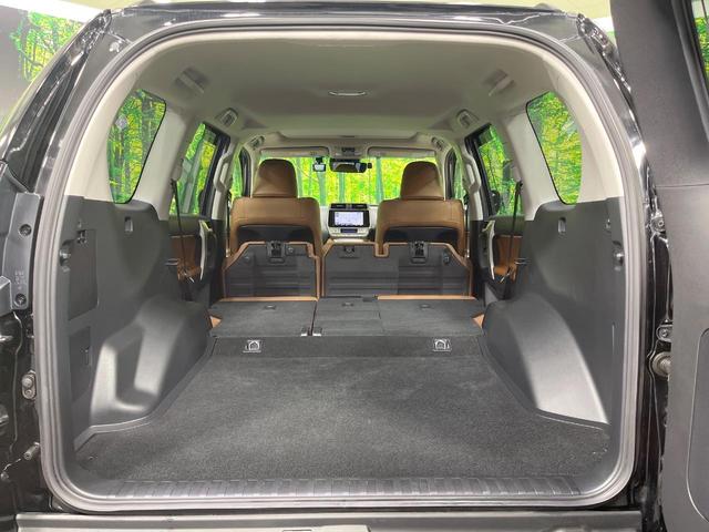 ランドクルーザープラド TX Lパッケージ 70thアニバーサリーリミテッド 禁煙車 サンルーフ 純正9型ナビ バックカメラ フルセグ レーダークルーズ シートベンチレーション 茶革 ETC パワーシート ステアリングスイッチ 純正AW ルーフレール LEDライト(11枚目)