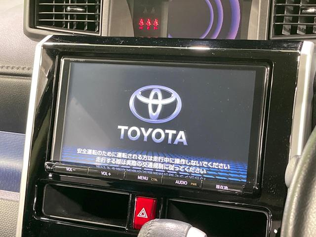 ルーミー カスタムG S 禁煙車 純正エアロ 純正9型ナビ バックカメラ 両側電動ドア コーナーセンサー 純正14インチアルミ スマートキー LEDヘッド ビルトインETC クルコン オートライト デュアルエアコン(3枚目)