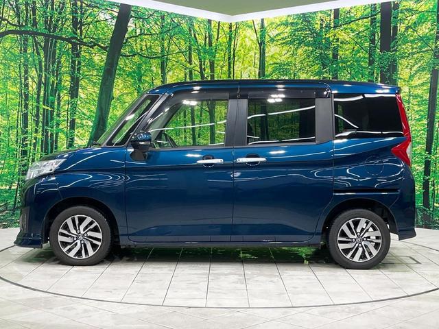 ルーミー カスタムG S 禁煙車 純正エアロ 純正9型ナビ バックカメラ 両側電動ドア コーナーセンサー 純正14インチアルミ スマートキー LEDヘッド ビルトインETC クルコン オートライト デュアルエアコン(28枚目)