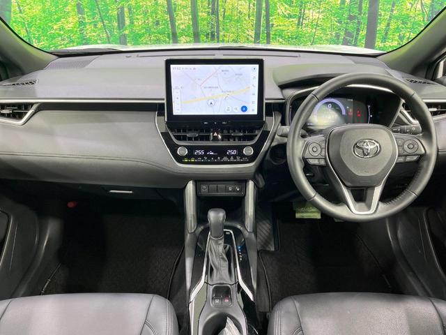 カローラクロス ハイブリッド S 禁煙車 モデリスタエアロ 純正10型ナビ 全周囲カメラ フルセグ ブラインドスポットモニター レーダークルーズ コーナーセンサー LEDヘッド ETC2 オートハイビーム パークアシスト(2枚目)