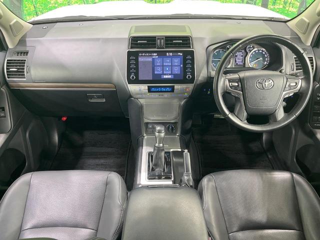 ランドクルーザープラド ＴＸ　Ｌパッケージ　禁煙車　サンルーフ　モデリスタエアロ　純正９型ナビ　全周囲カメラ　レーダークルーズ　７人乗り　衝突被害軽減　レザーシート　前席シートエアコン　コーナーセンサー　スマートキー　ＬＥＤヘッド（2枚目）