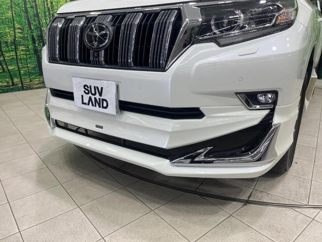 ランドクルーザープラド ＴＸ　Ｌパッケージ　禁煙車　サンルーフ　モデリスタエアロ　純正９型ナビ　全周囲カメラ　レーダークルーズ　７人乗り　衝突被害軽減　レザーシート　前席シートエアコン　コーナーセンサー　スマートキー　ＬＥＤヘッド（6枚目）