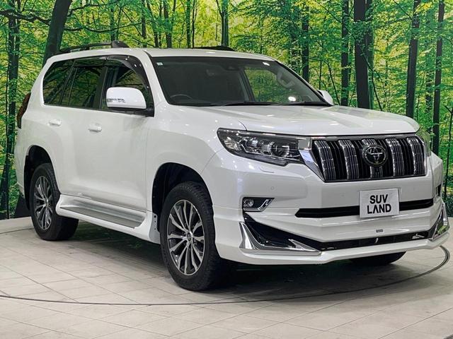 ランドクルーザープラド ＴＸ　Ｌパッケージ　禁煙車　サンルーフ　モデリスタエアロ　純正９型ナビ　全周囲カメラ　レーダークルーズ　７人乗り　衝突被害軽減　レザーシート　前席シートエアコン　コーナーセンサー　スマートキー　ＬＥＤヘッド（16枚目）