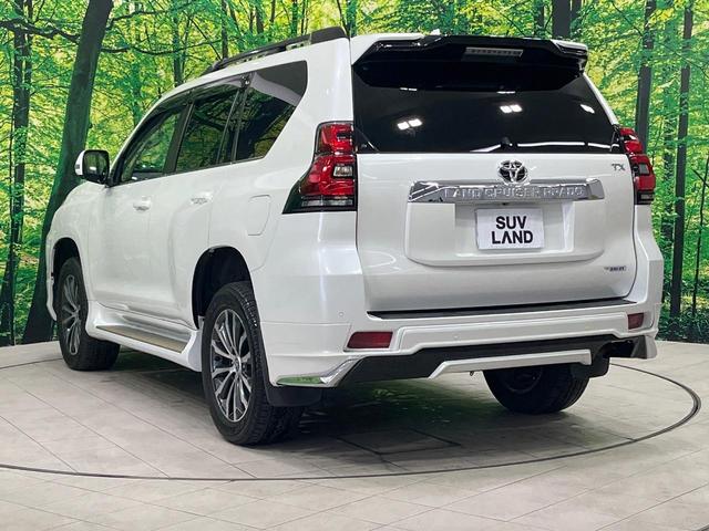 ランドクルーザープラド ＴＸ　Ｌパッケージ　禁煙車　サンルーフ　モデリスタエアロ　純正９型ナビ　全周囲カメラ　レーダークルーズ　７人乗り　衝突被害軽減　レザーシート　前席シートエアコン　コーナーセンサー　スマートキー　ＬＥＤヘッド（27枚目）