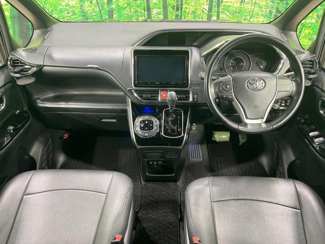 ヴォクシー ZS 煌 禁煙車 モデリスタエアロ フリップダウンモニター 純正9型ナビ バックカメラ 両側電動ドア クルーズコントロール 車線逸脱防止 オートハイビーム ETC LEDヘッドライト リアオートエアコン(2枚目)