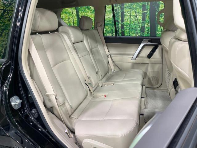 ランドクルーザープラド ＴＸ　Ｌパッケージ　マットブラックエディション　禁煙車　サンルーフ　９型ＳＤナビ　フルセグ　バックカメラ　７人乗り　セーフティセンス　クリアランスソナー　シートベンチレーション　ベージュ革シート　ルーフレール　ＬＥＤヘッド　純正１８インチアルミ（10枚目）