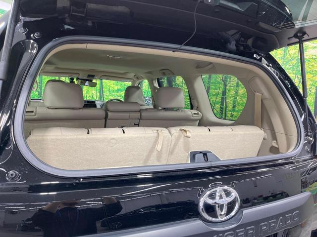 ランドクルーザープラド ＴＸ　Ｌパッケージ　マットブラックエディション　禁煙車　サンルーフ　９型ＳＤナビ　フルセグ　バックカメラ　７人乗り　セーフティセンス　クリアランスソナー　シートベンチレーション　ベージュ革シート　ルーフレール　ＬＥＤヘッド　純正１８インチアルミ（40枚目）