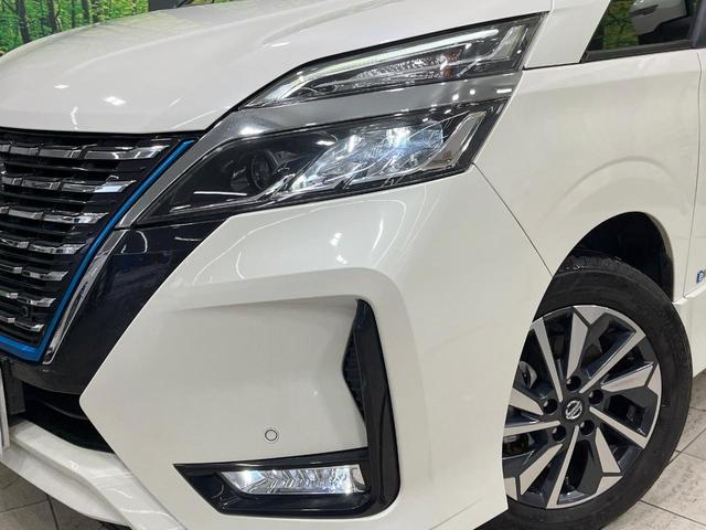 セレナ e-パワー ハイウェイスターV 禁煙車 後席モニター 純正9型ナビ 全周囲カメラ セーフティパックA 両側電動ドア 衝突被害軽減 レーダークルーズ コーナーセンサー スマートキー LEDヘッド ETC 車線逸脱警報 オートライト(14枚目)