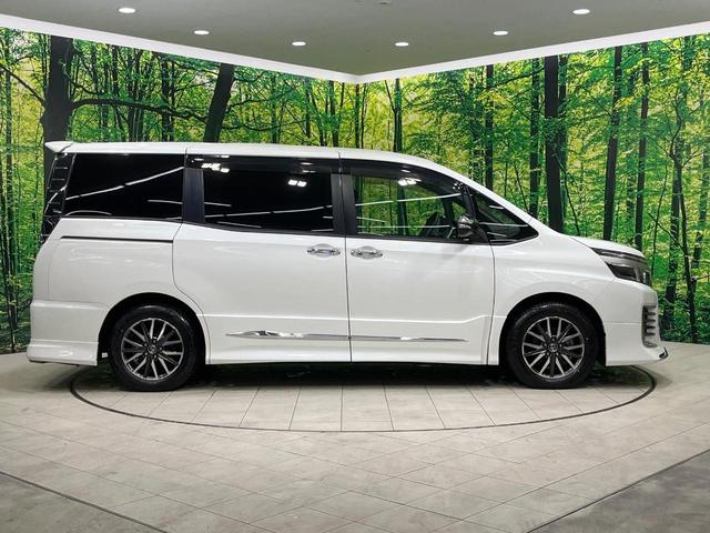 ヴォクシー ZS 煌II 禁煙車 モデリスタエアロ 後席モニター 純正10型ナビ フルセグ バックカメラ 両側電動ドア 衝突被害軽減 LEDヘッド&フォグ 純正16インチアルミ ETC スマートキー アイドリングストップ(27枚目)