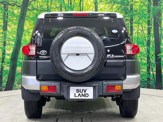 FJクルーザー カラーパッケージ 禁煙車 SDナビ バックカメラ クルーズコントロール クリアランスソナー 寒冷地仕様 電動格納ミラー ステアリングSW キーレス 純正AW(15枚目)
