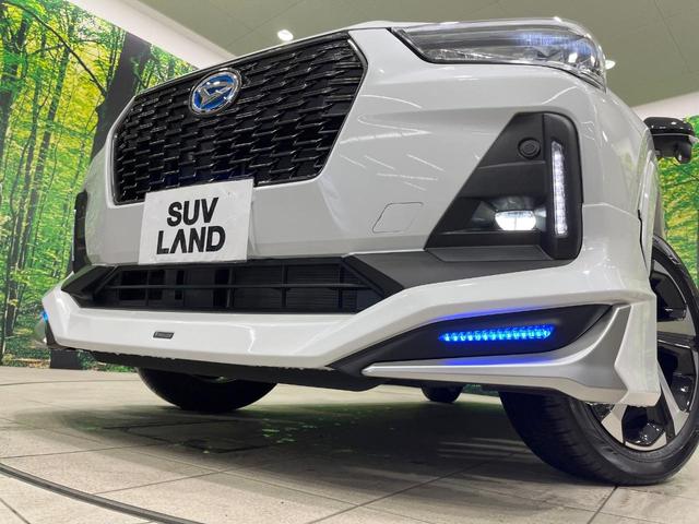 ロッキー プレミアムG HEV 禁煙車 モデリスタエアロ 9型BIG-Xナビ 全周囲カメラ フルセグ レーダークルーズ シートヒーター ETC オートライト ステアリグSW 衝突軽減装置 LEDライト 純正AW(3枚目)