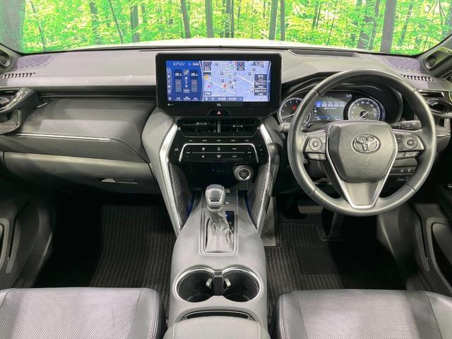 ハリアー Ｚ　レザーパッケージ　禁煙車　調光パノラマルーフ　純正１２型ナビ　全周囲カメラ　ＪＢＬサウンド　デジタルインナーミラー　黒内装　ブラインドスポットモニター　レーダークルーズ　電動リアゲート　レザーシート　前席シートエアコン（2枚目）