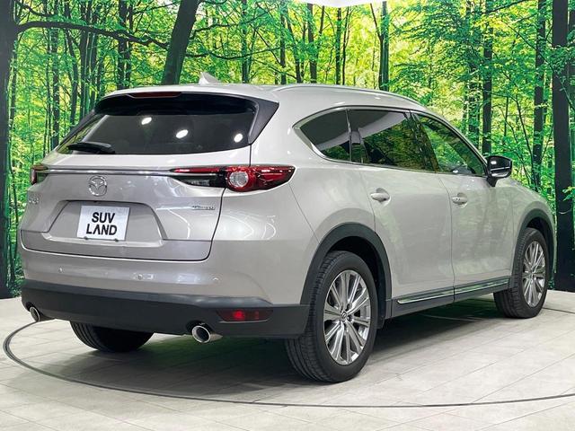CX-8 XD エクスクルーシブモード 禁煙車 サンルーフ 純正10型ナビ 全周囲カメラ BOSEサウンド フルセグ ブラインドスポットモニター スマートシティブレーキ レーダークルーズ シートベンチレーション 電動リアゲート ETC(20枚目)