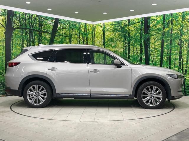 CX-8 XD エクスクルーシブモード 禁煙車 サンルーフ 純正10型ナビ 全周囲カメラ BOSEサウンド フルセグ ブラインドスポットモニター スマートシティブレーキ レーダークルーズ シートベンチレーション 電動リアゲート ETC(28枚目)