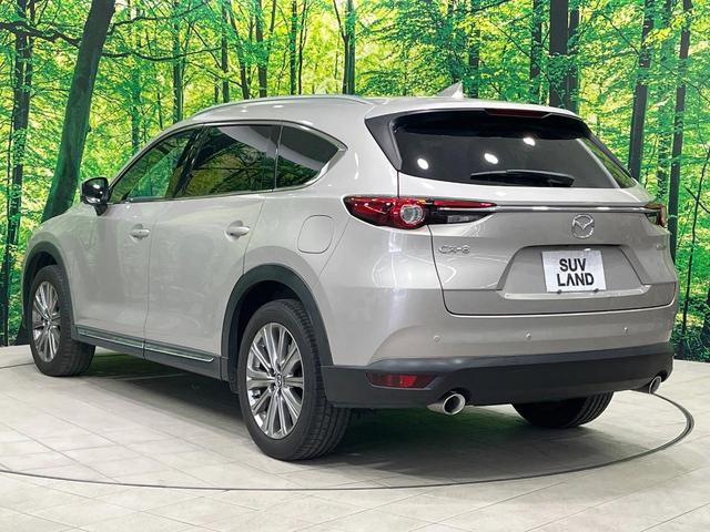 CX-8 XD エクスクルーシブモード 禁煙車 サンルーフ 純正10型ナビ 全周囲カメラ BOSEサウンド フルセグ ブラインドスポットモニター スマートシティブレーキ レーダークルーズ シートベンチレーション 電動リアゲート ETC(29枚目)