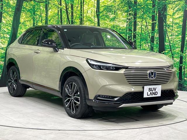 ヴェゼル ｅ：ＨＥＶ　ＰＬａＹ　禁煙車　サンルーフ　純正９型ナビ　全周囲カメラ　フルセグ　電動リアゲート　ホンダセンシング　レーダークルーズ　ブラインドスポットモニター　シートヒーター　ＥＴＣ　ＬＥＤライト　純正ＡＷ（17枚目）