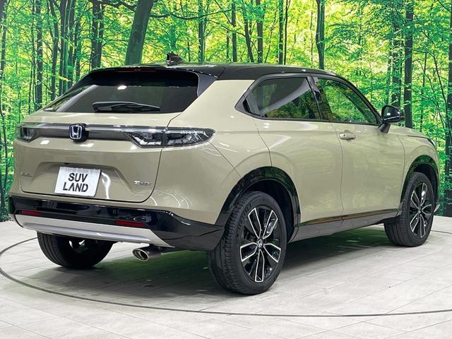 ヴェゼル ｅ：ＨＥＶ　ＰＬａＹ　禁煙車　サンルーフ　純正９型ナビ　全周囲カメラ　フルセグ　電動リアゲート　ホンダセンシング　レーダークルーズ　ブラインドスポットモニター　シートヒーター　ＥＴＣ　ＬＥＤライト　純正ＡＷ（18枚目）