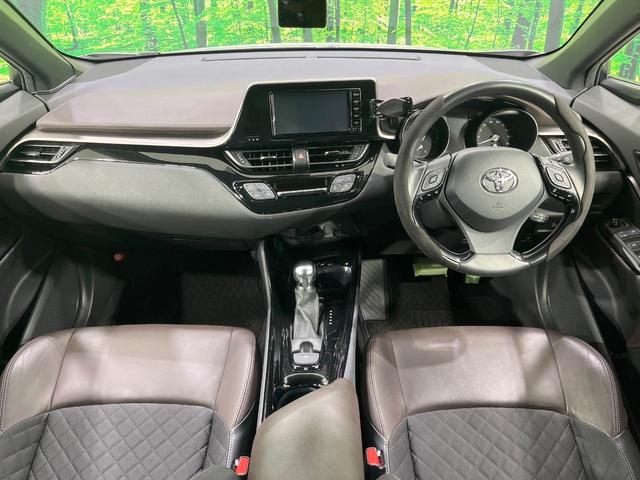 C-HR G 禁煙車 純正ナビ バックカメラ レーダークルーズ ハーフレザーシート コーナーセンサー シートヒーター スマートキー LEDヘッド ビルトインETC オートハイビーム 車線逸脱警報(2枚目)