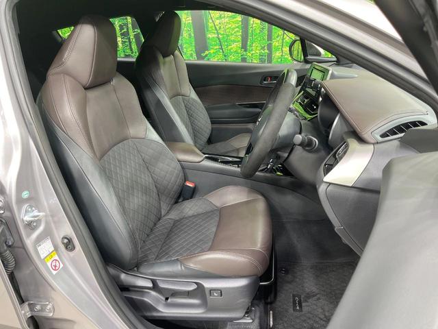 C-HR G 禁煙車 純正ナビ バックカメラ レーダークルーズ ハーフレザーシート コーナーセンサー シートヒーター スマートキー LEDヘッド ビルトインETC オートハイビーム 車線逸脱警報(10枚目)