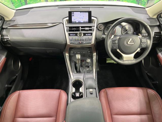 NX NX200t バージョンL 禁煙車 純正SDナビ バックカメラ フルセグTV レーダークルーズ 電動リアゲート クリアランスソナー 茶革シート パワーシート シートメモリー スマートキー LEDヘッド ビルトインETC(2枚目)