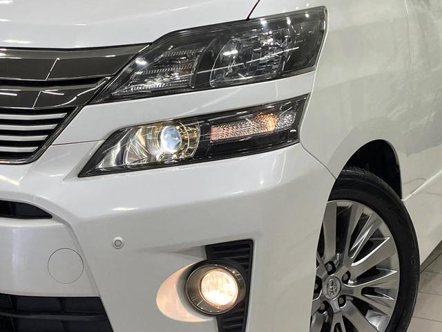 ヴェルファイア 2.4Z ゴールデンアイズ 禁煙車 後席モニター BIG-X10型ナビ バックカメラ 両側電動ドア 電動リアゲート ハーフレザーシート コーナーセンサー スマートキー HIDヘッド ビルトインETC クルコン オートライト(13枚目)