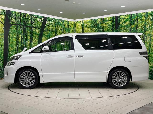 ヴェルファイア 2.4Z ゴールデンアイズ 禁煙車 後席モニター BIG-X10型ナビ バックカメラ 両側電動ドア 電動リアゲート ハーフレザーシート コーナーセンサー スマートキー HIDヘッド ビルトインETC クルコン オートライト(26枚目)