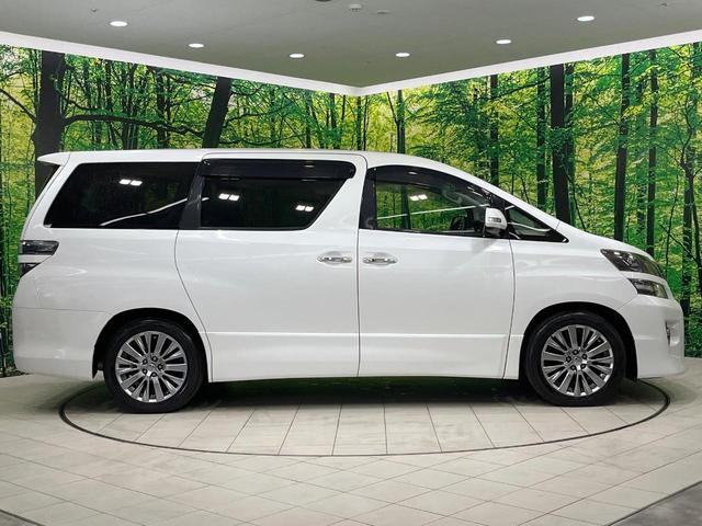 ヴェルファイア 2.4Z ゴールデンアイズ 禁煙車 後席モニター BIG-X10型ナビ バックカメラ 両側電動ドア 電動リアゲート ハーフレザーシート コーナーセンサー スマートキー HIDヘッド ビルトインETC クルコン オートライト(28枚目)