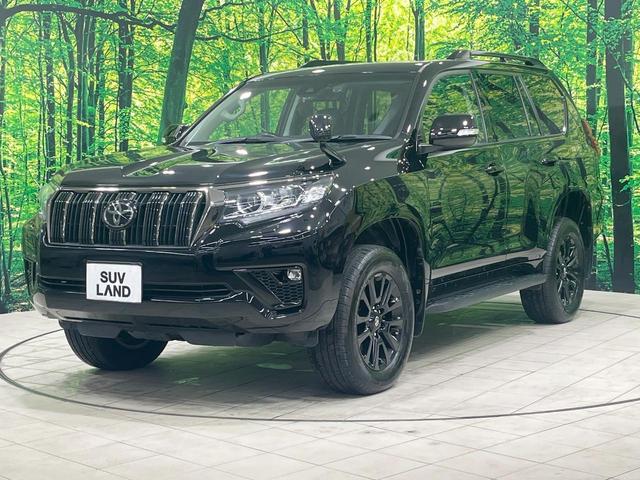 ランドクルーザープラド TX Lパッケージ・ブラックエディション 禁煙車 サンルーフ 純正9型ナビ フルセグ バックカメラ セーフティセンス クリアランスソナー シートベンチレーション 黒革シート パワーシート LEDヘッド&フォグ 純正18インチアルミ ETC(58枚目)