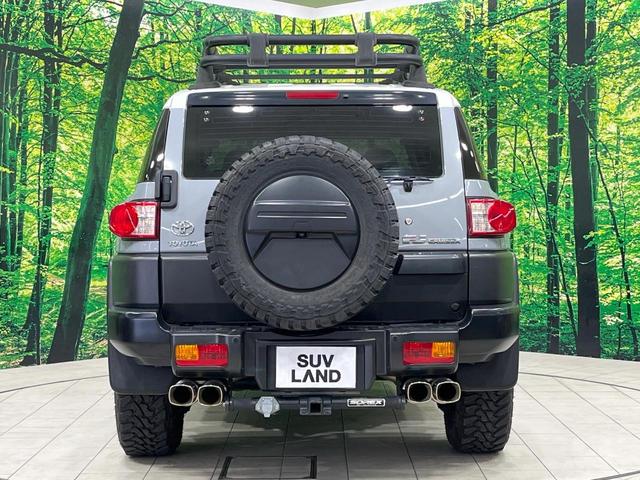 FJクルーザー オフロードパッケージ 禁煙車 純正ナビ フルセグ バックカメラ コーナーセンサー 17インチアルミ フォグランプ ルーフキャリア ETC Bluetooth CD DVD再生(15枚目)