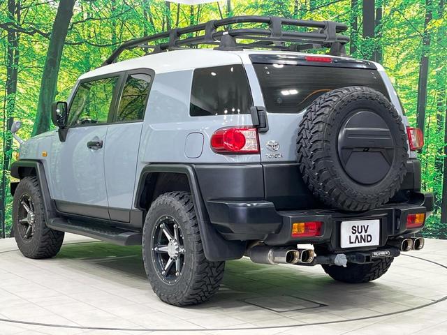FJクルーザー オフロードパッケージ 禁煙車 純正ナビ フルセグ バックカメラ コーナーセンサー 17インチアルミ フォグランプ ルーフキャリア ETC Bluetooth CD DVD再生(22枚目)