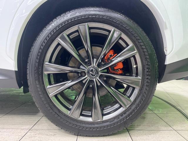 NX NX350h Fスポーツ 禁煙車 サンルーフ マークレビンソン 14型ナビ 全周囲カメラ フルセグ デジタルミラー ヘッドアップディスプレイ オレンジキャリパー ブラインドスポットモニター 電動リアゲート 3眼LEDライト(24枚目)