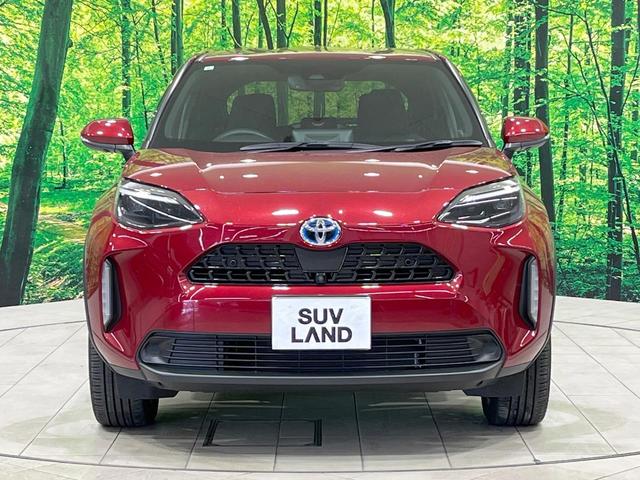 ヤリスクロス ハイブリッドZ 禁煙車 8型ナビ 全周囲カメラ フルセグ レーダークルーズ ブラインドスポットモニター 車線逸脱装置 ハーフレザーシート シートヒータ ステアリングヒーター LEDヘッド&フォグ ETC(14枚目)