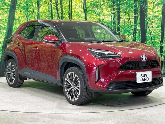 ヤリスクロス ハイブリッドZ 禁煙車 8型ナビ 全周囲カメラ フルセグ レーダークルーズ ブラインドスポットモニター 車線逸脱装置 ハーフレザーシート シートヒータ ステアリングヒーター LEDヘッド&フォグ ETC(15枚目)