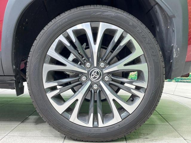 ヤリスクロス ハイブリッドZ 禁煙車 8型ナビ 全周囲カメラ フルセグ レーダークルーズ ブラインドスポットモニター 車線逸脱装置 ハーフレザーシート シートヒータ ステアリングヒーター LEDヘッド&フォグ ETC(55枚目)