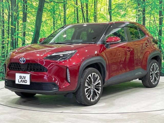 ヤリスクロス ハイブリッドZ 禁煙車 8型ナビ 全周囲カメラ フルセグ レーダークルーズ ブラインドスポットモニター 車線逸脱装置 ハーフレザーシート シートヒータ ステアリングヒーター LEDヘッド&フォグ ETC(59枚目)