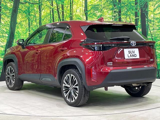 ヤリスクロス ハイブリッドZ 禁煙車 8型ナビ 全周囲カメラ フルセグ レーダークルーズ ブラインドスポットモニター 車線逸脱装置 ハーフレザーシート シートヒータ ステアリングヒーター LEDヘッド&フォグ ETC(61枚目)