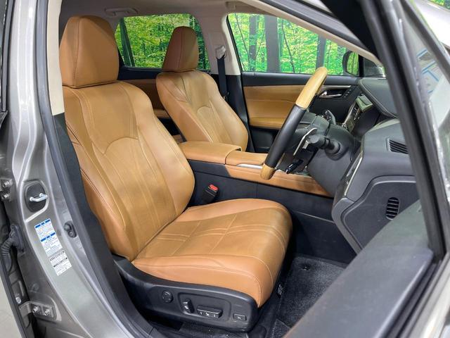 RX RX450hL 禁煙車 サンルーフ 12型ナビ フルセグ 全周囲カメラ ブラインドスポットモニター 4WD 電動リアゲート シートベンチレーション ステアリングヒーター ヘッドアップディスプレイ 100V電源 ETC(9枚目)