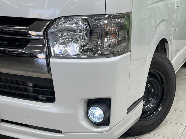 ハイエースバン スーパーGL ダークプライムII 禁煙車 純正ナビ バックカメラ フルセグTV 両側電動ドア セーフティセンス 100V電源 コーナーセンサー スマートキー LEDヘッド ETC2.0 Bluetooth CD/DVD再生(12枚目)
