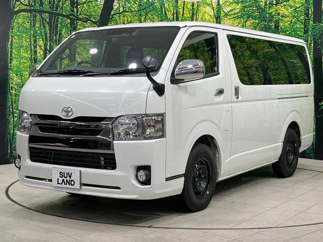 ハイエースバン スーパーGL ダークプライムII 禁煙車 純正ナビ バックカメラ フルセグTV 両側電動ドア セーフティセンス 100V電源 コーナーセンサー スマートキー LEDヘッド ETC2.0 Bluetooth CD/DVD再生(49枚目)